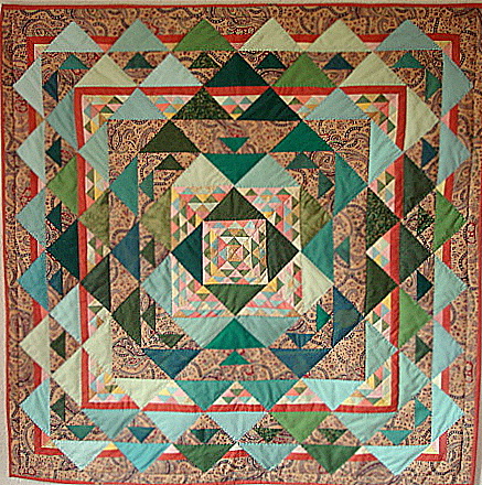 free quilt pattern l pieced medallion quilt pattern l kaffe